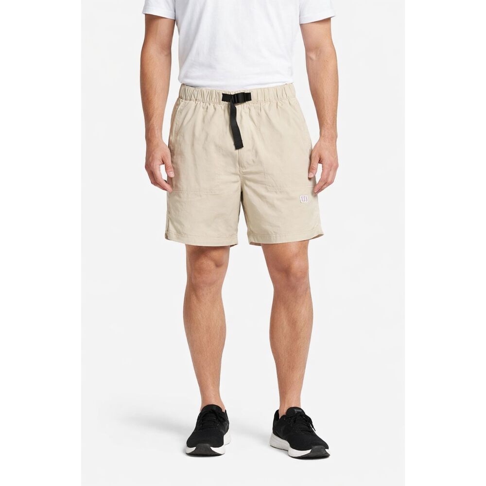 Topo Designs Men’s Tan Nylon River Shorts Size S